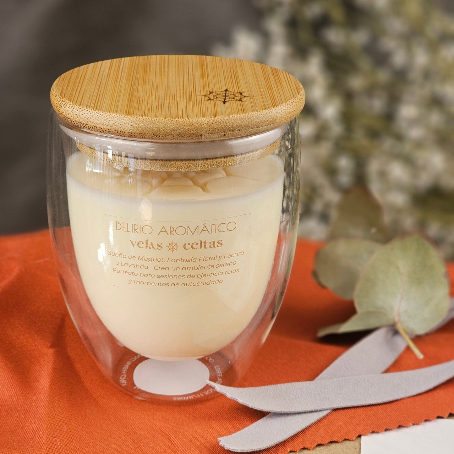 Serenidad · Vela Delirio Aromático 250 grs