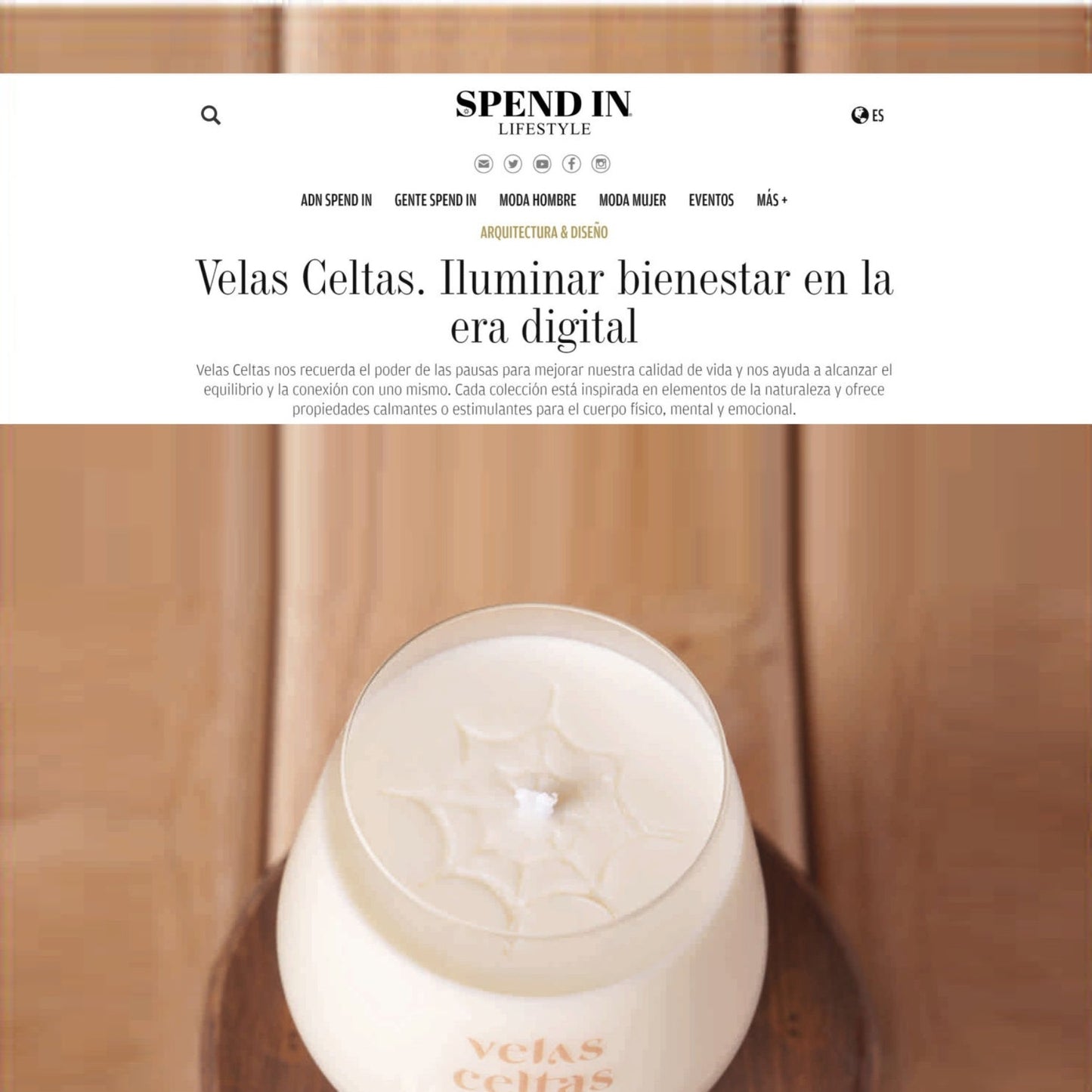 Vela Conspiración de Aromas