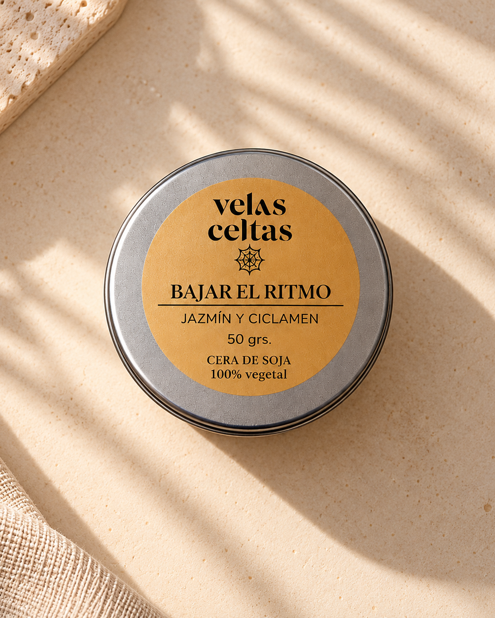 Bajar el Ritmo Vela lata