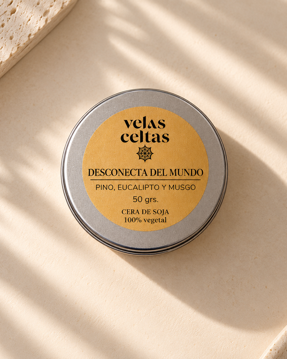 Desconecta del Mundo Vela lata