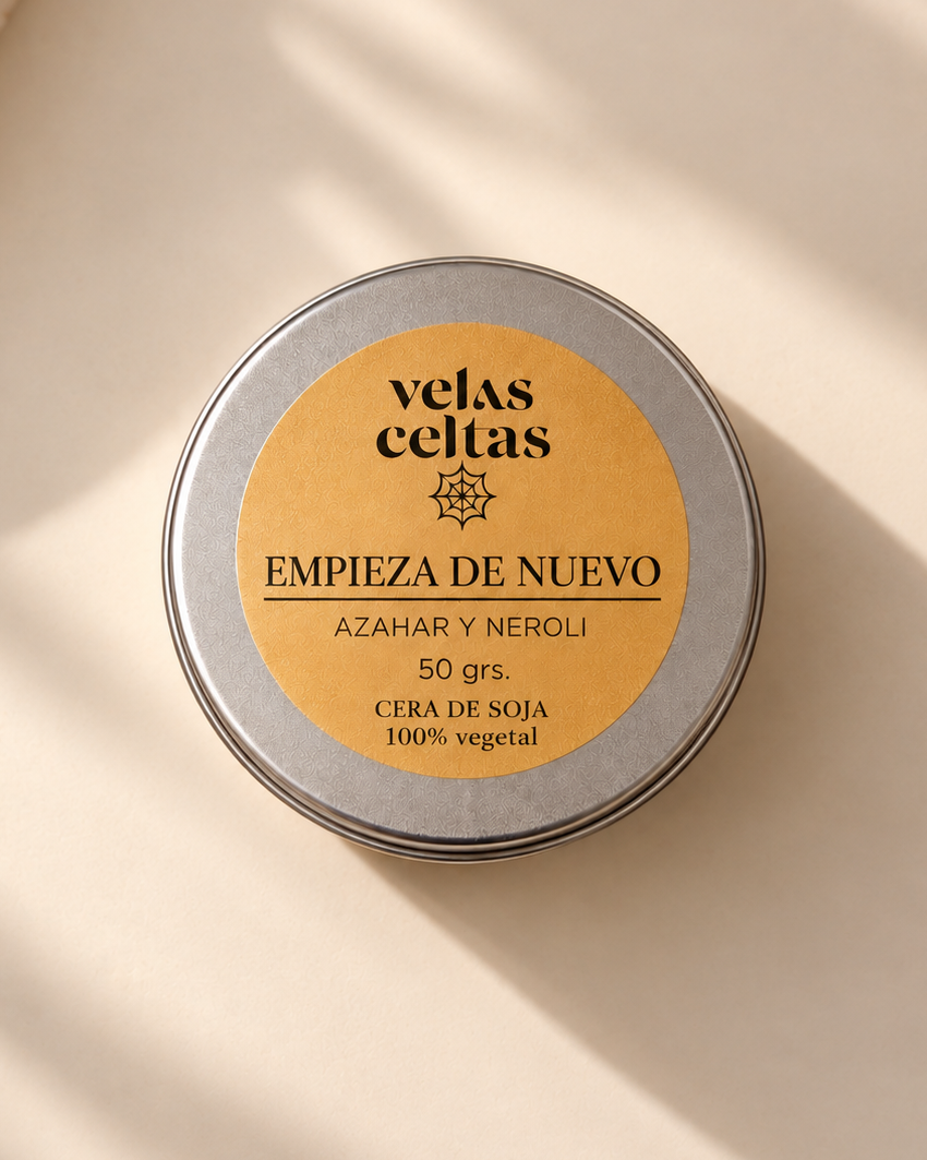 Empieza de Nuevo Vela lata