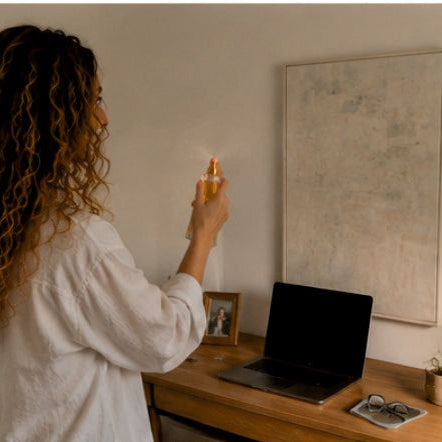 Concentración instantánea · Perfume Hogar Raíces
