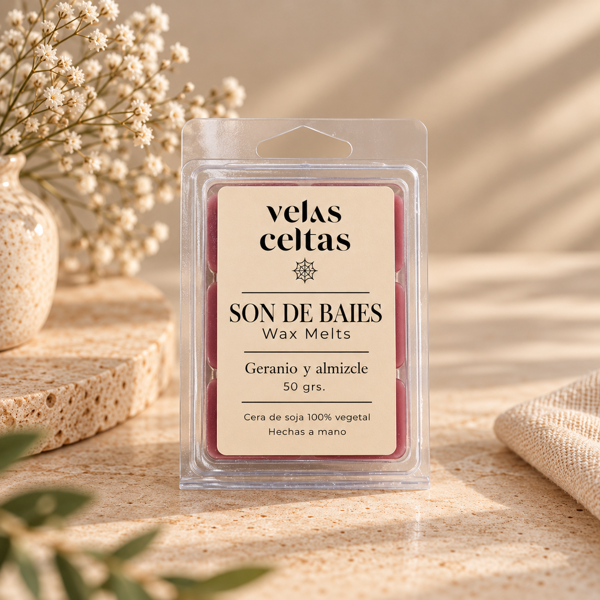SON DE BAIES Wax Melts con Quemador